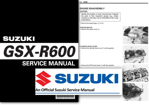 Suzuki gsx r600 workshop - gsx-r600,