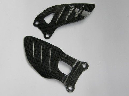 Carbon fibre heel - fibre, plates