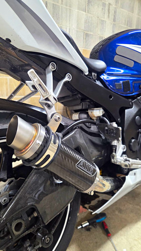 A16 moto exhaust carbon - moto, gp