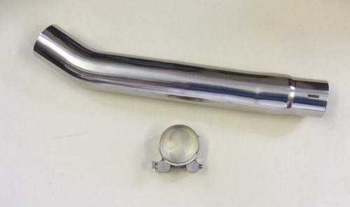 Stainless exhaust link pipe - stainless,