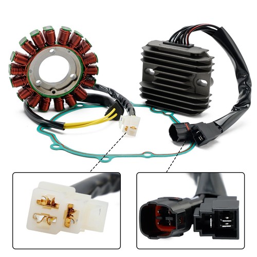 Regulator stator coil - stator, gasket