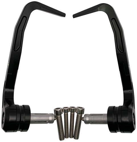 Black brake lever guards - , for